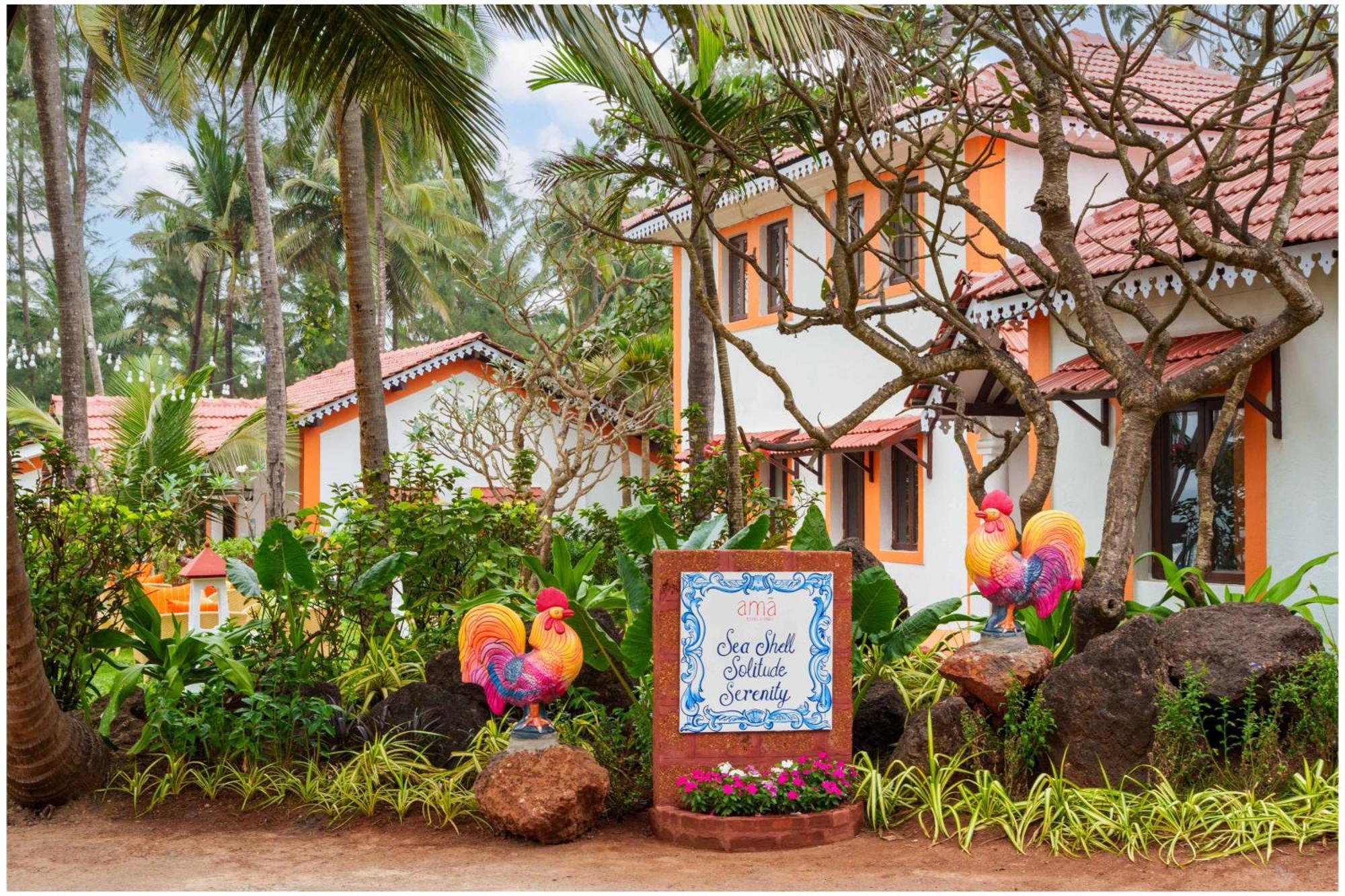 Amã Stays & Trails Aguada Shell Villa , Goa Candolim Esterno foto